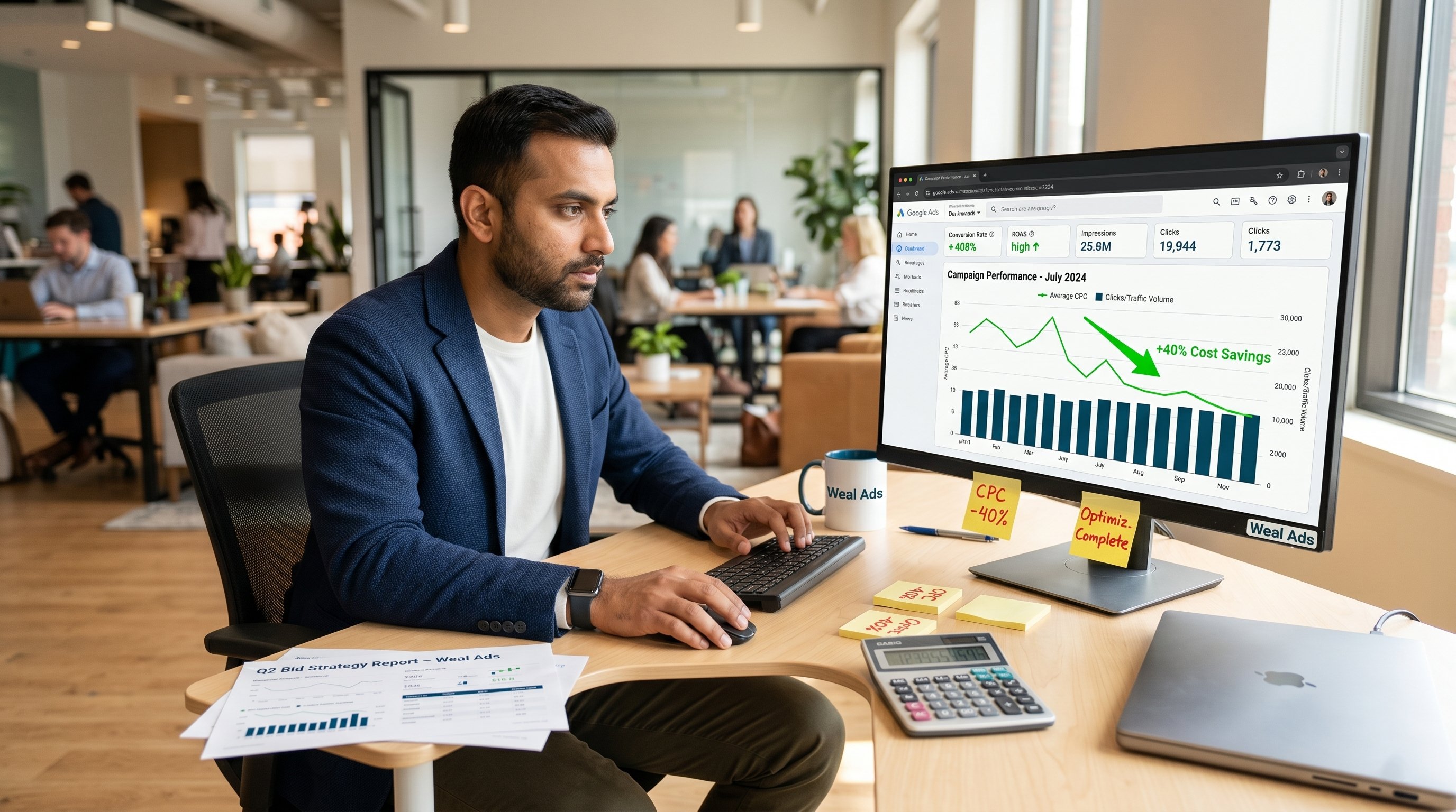 PPC analytics dashboard